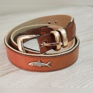 Men's Leather Belt 42" Handmade -  Leather Man Essex CT